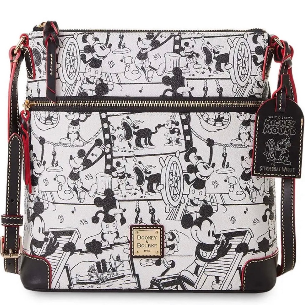 Disney Parks Steamboat Willie Dooney & Bourke Bag